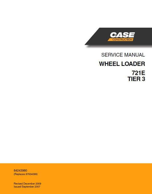 Case 721E, 821E Service Manual