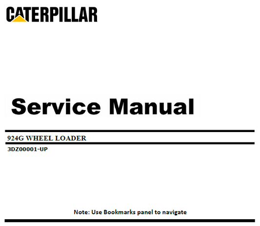 CAT 924G Service Manual